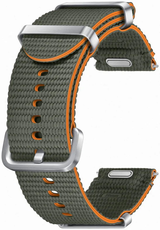 Origineel Samsung Galaxy Smartwatch 20MM Bandje - Athleisure Band - Khaki (M/L) afbeelding 2