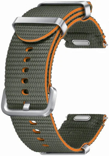 Origineel Samsung Galaxy Smartwatch 20MM Bandje - Athleisure Band - Khaki (M/L) afbeelding 2