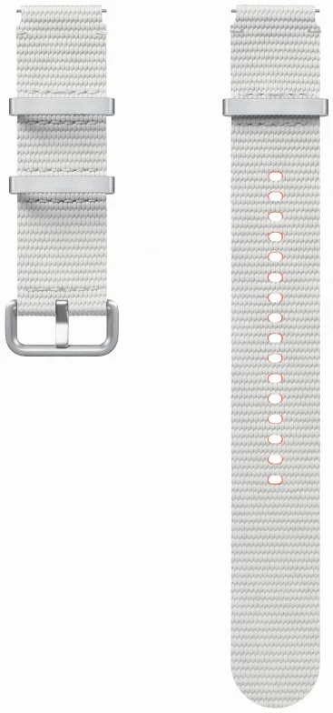 Origineel Samsung Galaxy Smartwatch 20MM Bandje - Athleisure Band - Zilver (M/L) afbeelding 1