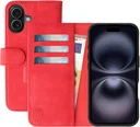 Rosso Element Apple iPhone 16 Hoesje Book Case Wallet Rood