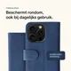 Rosso Element Apple iPhone 16 Pro Hoesje Book Case Wallet Blauw afbeelding 4