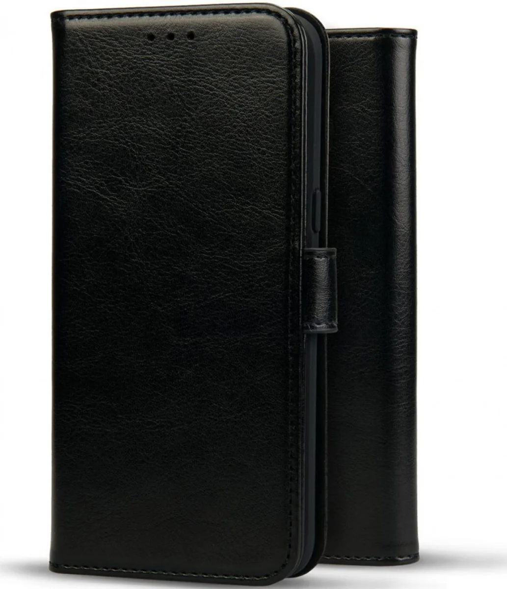 Rosso Element Apple iPhone 16 Pro Max Hoesje Book Case Wallet Zwart afbeelding 10