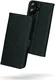 Rosso Deluxe Apple iPhone 16 Plus Hoesje Echt Leer Book Case Zwart afbeelding 2