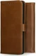 Rosso Deluxe Apple iPhone 16 Plus Hoesje Echt Leer Book Case Bruin afbeelding 9
