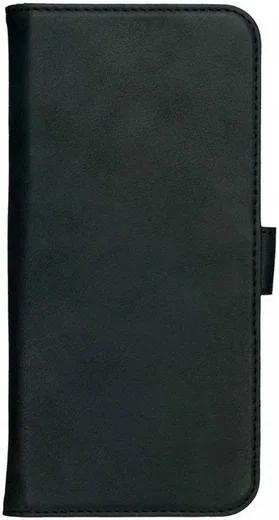 Rosso Deluxe Apple iPhone 16 Pro Max Hoesje Echt Leer Book Case Zwart afbeelding 11