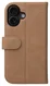 Rosso Elite Apple iPhone 16 Plus Hoesje MagSafe Book Case Echt Leer Lichtbruin afbeelding 11