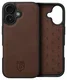 Rosso Elite Apple iPhone 16 Plus Hoesje MagSafe Book Case Echt Leer Bruin afbeelding 10