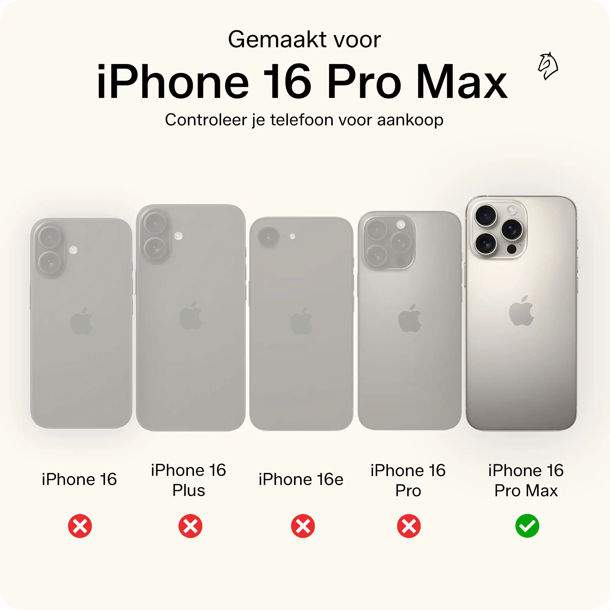 Rosso Elite iPhone 16 Pro Max Hoesje MagSafe Book Case Echt Leer Lichtbruin afbeelding 4