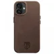 Rosso Elite iPhone 16 Hoesje Leer Back Cover MagSafe Bruin afbeelding 1