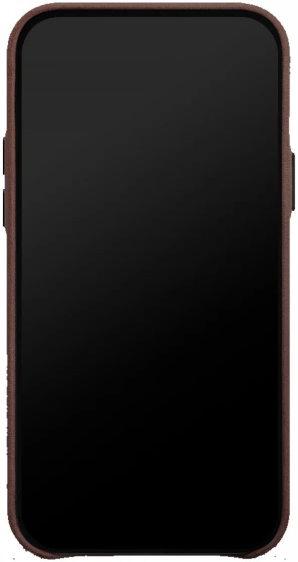 Rosso Elite iPhone 16 Pro Max Hoesje Leer Back Cover MagSafe Bruin afbeelding 12