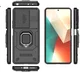 Xiaomi Redmi Note 13 5G Hoesje met Camera Slider en Kickstand Ring Zwart afbeelding 6