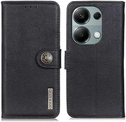 KHAZNEH Xiaomi Redmi Note 13 Pro 4G / Poco M6 Pro 4G Hoesje Book Case Zwart afbeelding 2