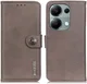 KHAZNEH Xiaomi Redmi Note 13 Pro 4G / Poco M6 Pro 4G Hoesje Book Case Khaki afbeelding 2