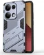 Xiaomi Redmi Note 13 Pro 4G Hoesje Shockproof Kickstand Back Cover Blauw