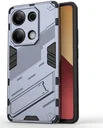Xiaomi Redmi Note 13 Pro 4G Hoesje Shockproof Kickstand Back Cover Blauw