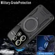 Xiaomi Redmi Note 13 Pro 5G / Poco X6 Hoesje MagSafe Kickstand Back Cover Zwart afbeelding 7