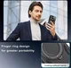Xiaomi Redmi Note 13 5G Hoesje met MagSafe Kickstand Back Cover Zwart afbeelding 7