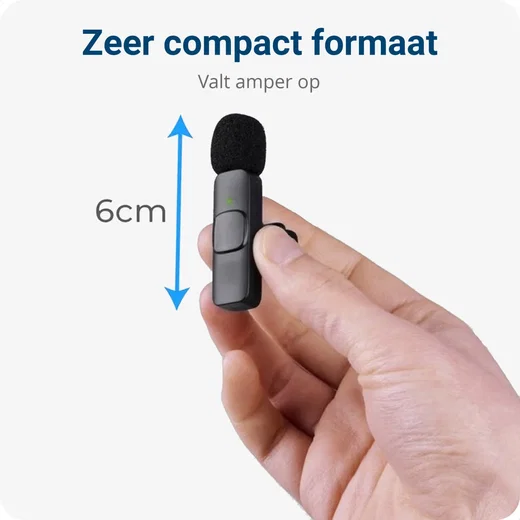 Boya Ultra-Compacte Draadloze Microfoon BY-V10 voor Android