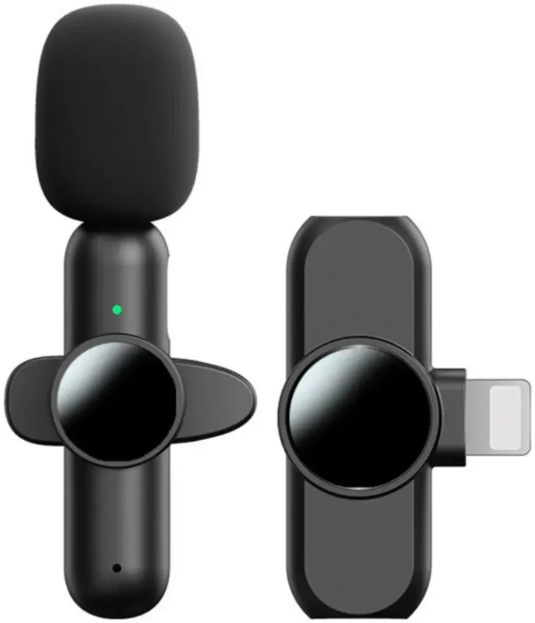 Mini Draadloze Microfoon voor iPhone / iPad - Transmitter & Receiver Lightning afbeelding 1