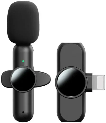 Mini Draadloze Microfoon voor iPhone / iPad - Transmitter & Receiver Lightning afbeelding 1