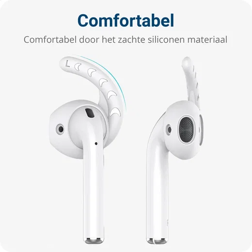 Apple AirPods (1 & 2) Oorhaken voor Sporten zoals Hardlopen (3-Pack) afbeelding 3