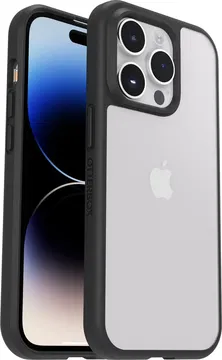 OtterBox React iPhone 14 Pro Hoesje Back Cover Zwart Transparant