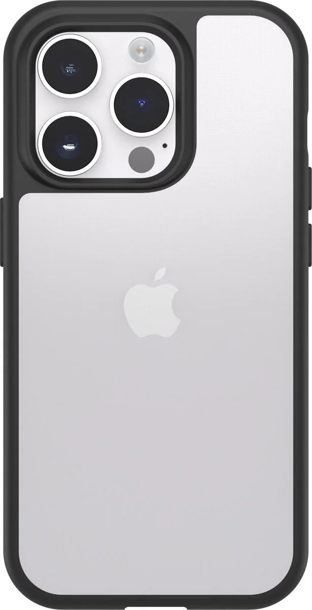 OtterBox React iPhone 14 Pro Hoesje Back Cover Zwart Transparant afbeelding 4