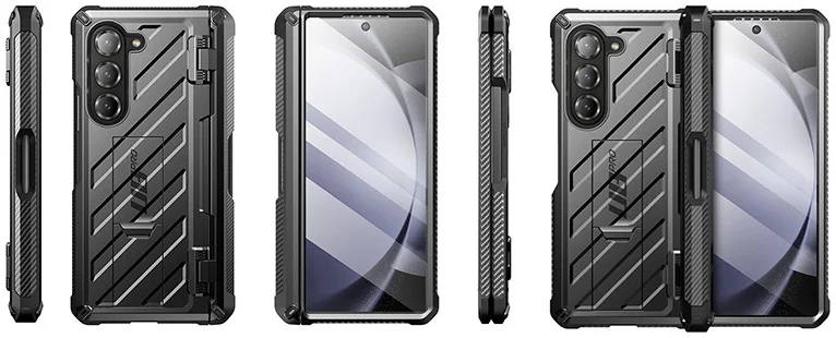 SUPCASE UB Pro Samsung Galaxy Z Fold 6 Hoesje Full Protect Kickstand Zwart afbeelding 14