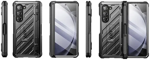 SUPCASE UB Pro Samsung Galaxy Z Fold 6 Hoesje Full Protect Kickstand Zwart afbeelding 14