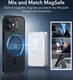 ESR Classic Hybrid Apple iPhone 16 Hoesje MagSafe Frosted Zwart afbeelding 4