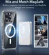 ESR Classic Hybrid Apple iPhone 16 Pro Max Hoesje MagSafe Transparant afbeelding 4