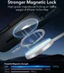 ESR Classic Hybrid Apple iPhone 16 Pro Max Hoesje MagSafe Transparant Zwart afbeelding 6