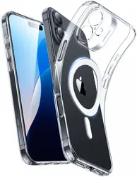 ESR Zero Clear HaloLock Apple iPhone 16 Hoesje MagSafe Transparant afbeelding