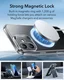 ESR Zero Clear HaloLock Apple iPhone 16 Hoesje MagSafe Transparant afbeelding 3