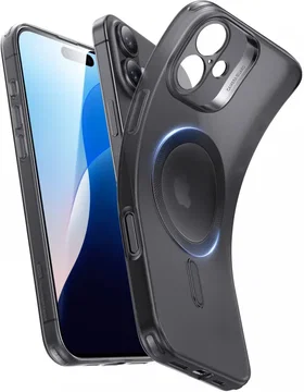 ESR Zero Clear HaloLock Apple iPhone 16 Hoesje MagSafe Frosted Black