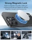 ESR Zero Clear HaloLock Apple iPhone 16 Pro Hoesje MagSafe Frosted Zwart afbeelding 3