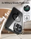 ESR Classic Hybrid MagSafe Apple iPhone 16 Plus Hoesje met Stand Clear Zwart afbeelding 3