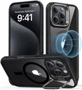 ESR Classic Hybrid MagSafe Apple iPhone 16 Pro Hoesje met Stand Clear Zwart