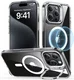 ESR Classic Hybrid MagSafe iPhone 16 Pro Max Hoesje met Stand Transparant afbeelding 1