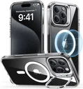 ESR Classic Hybrid MagSafe iPhone 16 Pro Max Hoesje met Stand Transparant