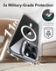ESR Classic Hybrid MagSafe iPhone 16 Pro Max Hoesje met Stand Transparant afbeelding 3