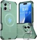 ESR Cyber Armor Apple iPhone 16 Hoesje MagSafe met Stand Groen