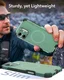 ESR Cyber Armor Apple iPhone 16 Hoesje MagSafe met Stand Groen afbeelding 6