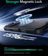 ESR Cyber Armor Apple iPhone 16 Plus Hoesje MagSafe met Stand Zwart afbeelding 7