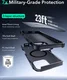 ESR Cyber Armor Apple iPhone 16 Pro Max Hoesje MagSafe met Stand Zwart afbeelding 4