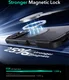 ESR Cyber Armor Apple iPhone 16 Pro Max Hoesje MagSafe met Stand Zwart afbeelding 8