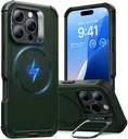 ESR Cyber Armor Apple iPhone 16 Pro Max Hoesje MagSafe met Stand Groen