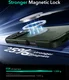 ESR Cyber Armor Apple iPhone 16 Pro Max Hoesje MagSafe met Stand Groen afbeelding 7