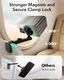 ESR HaloLock Magnetische MagSafe Telefoonhouder Vliegtuig / Trein / Koffer Zwart afbeelding 9