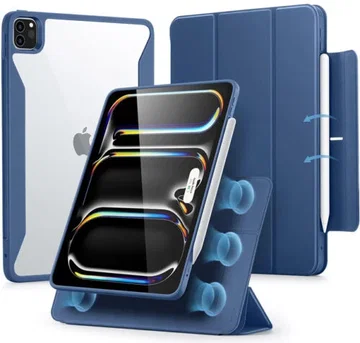 ESR Rebound Hybrid 360 iPad Pro 11 (2024/2025) Hoes Book Case Blauw